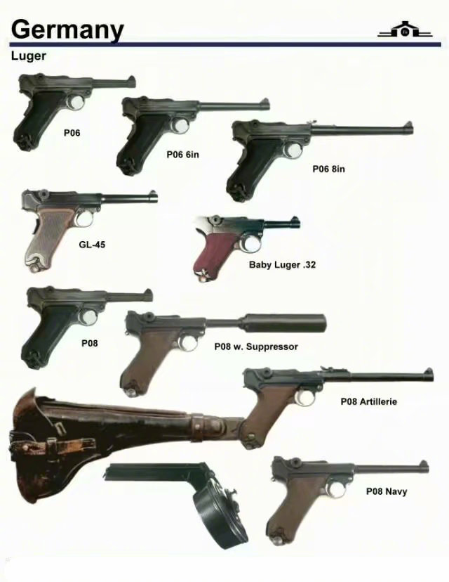二战德国单兵武器图集