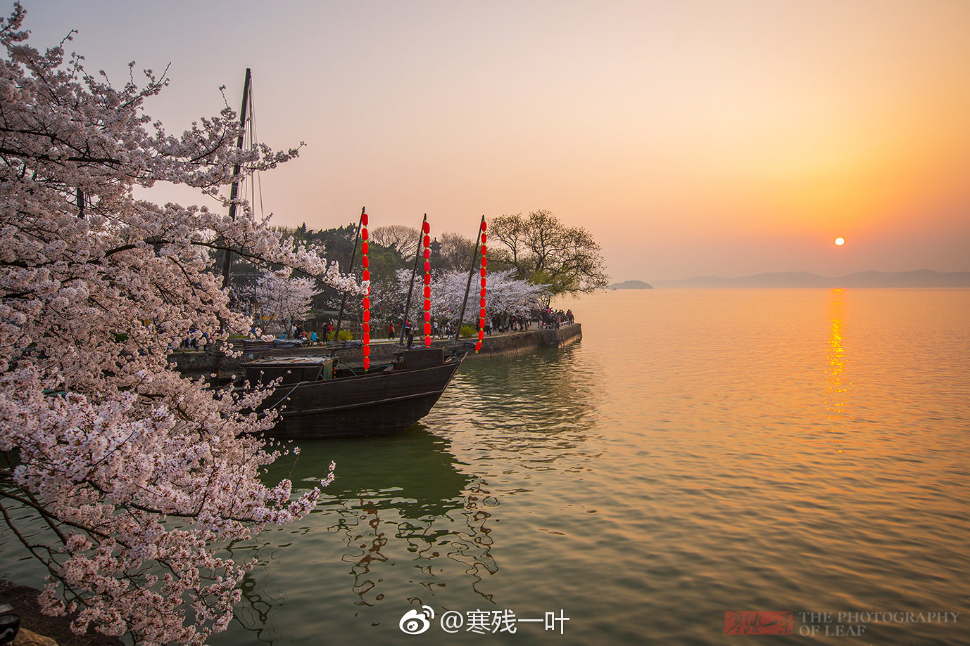 江南好风景旧曾谙日出江花红胜火春来江水绿如蓝能不忆江南