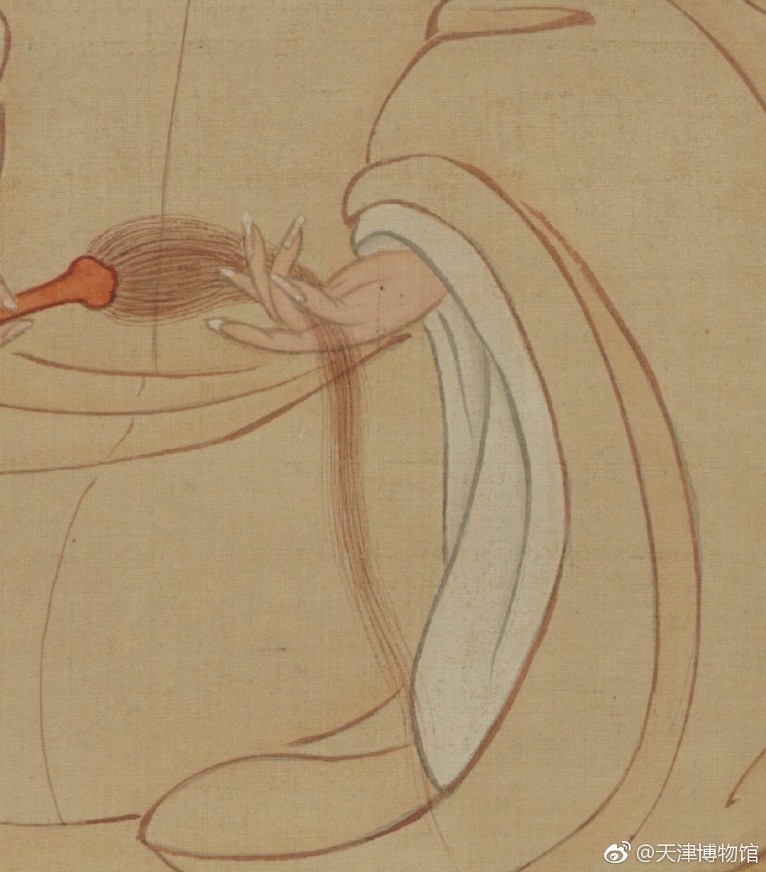 明曾鲸绘王时敏小像轴