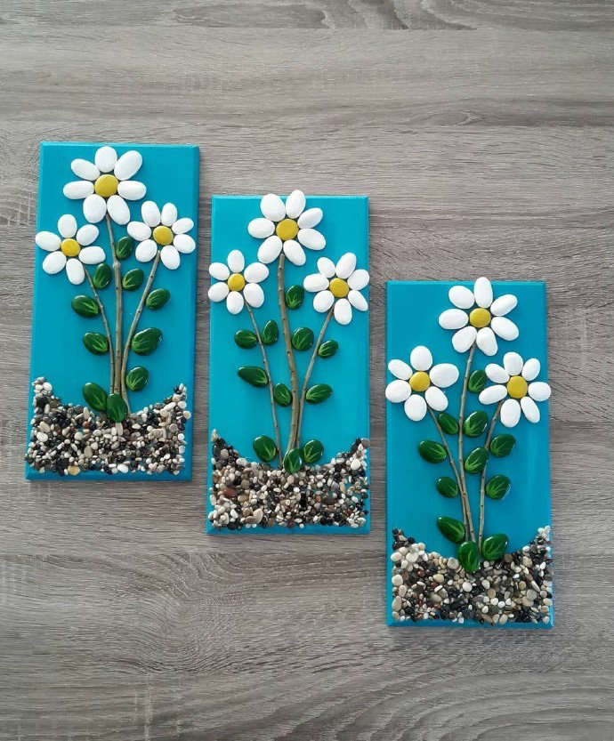 20多种石头花装饰画