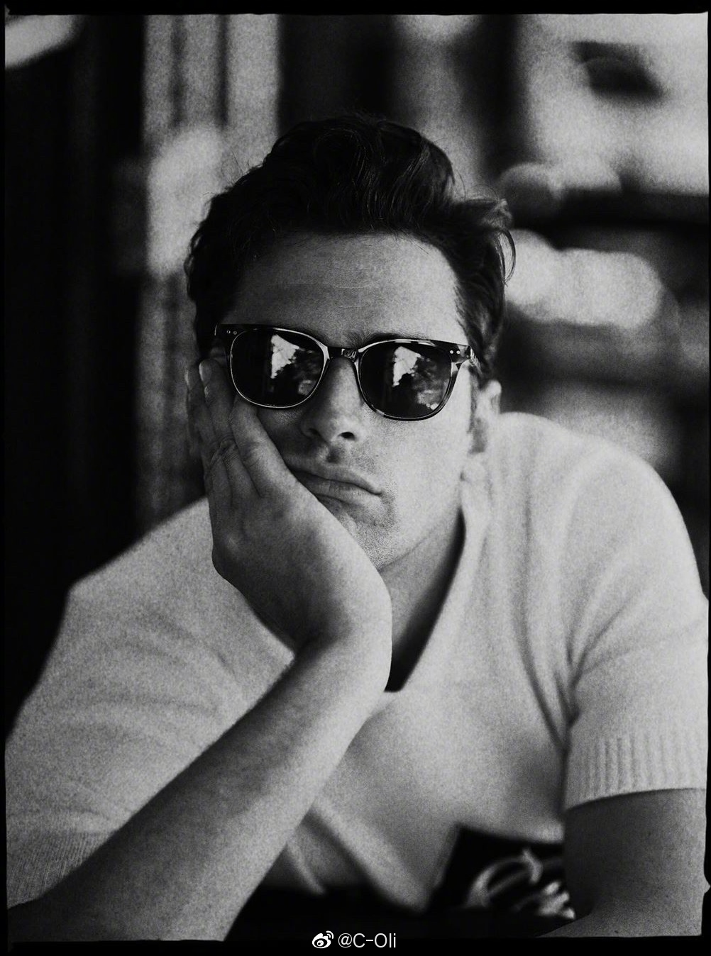 桑桑sean opry释出一组全新黑白写真大片你桑只是懒