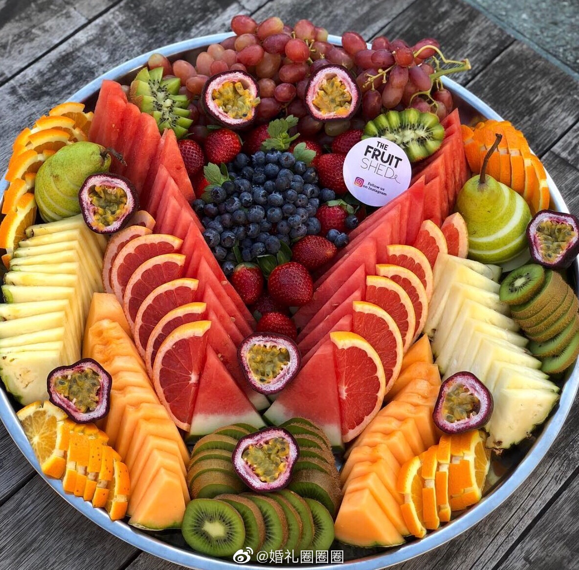 夏天结婚的新娘们,建议大家把甜品桌换成水果代替|甜品|水果|新娘