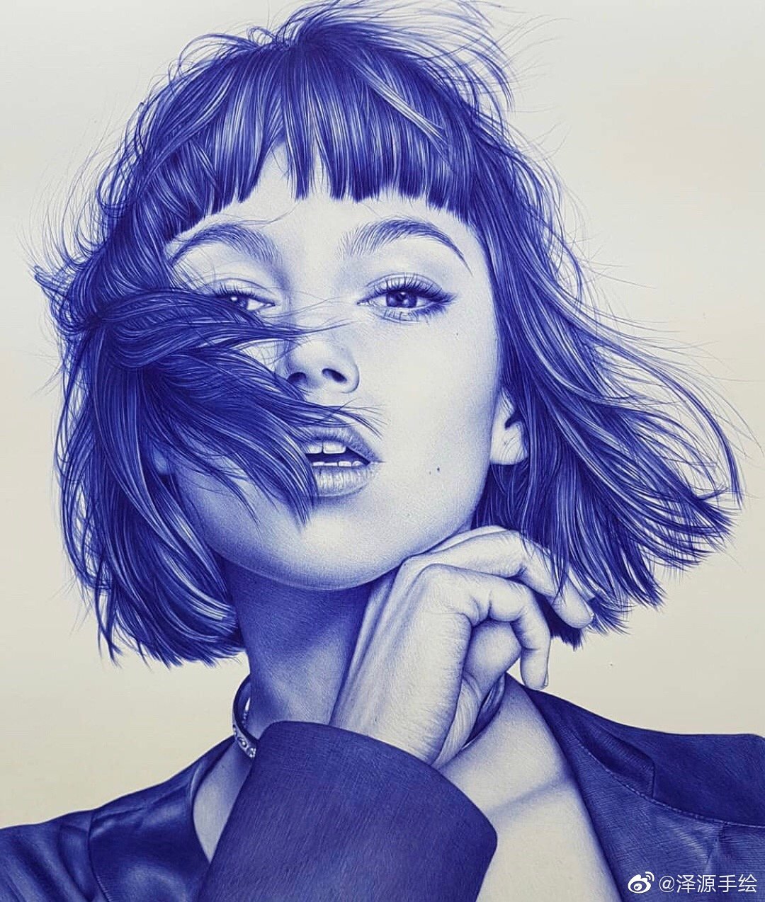 分享一波优秀的圆珠笔作品byevagarrido