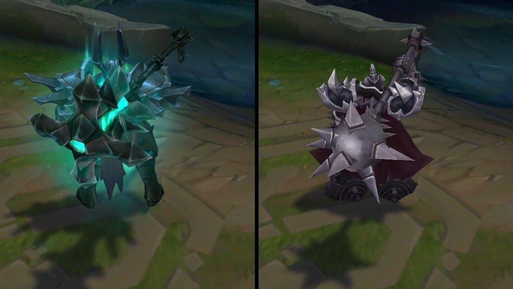 铁铠冥魂莫德凯撒新旧皮肤对比预览