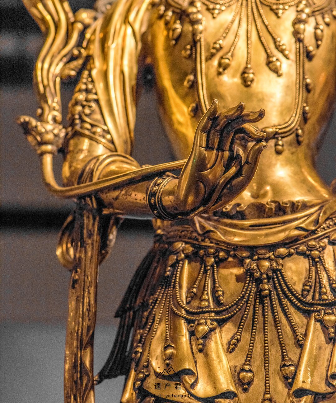 青海省博物馆藏· 明永乐铜鎏金观音像|青海省博物馆|瞿昙寺|永乐