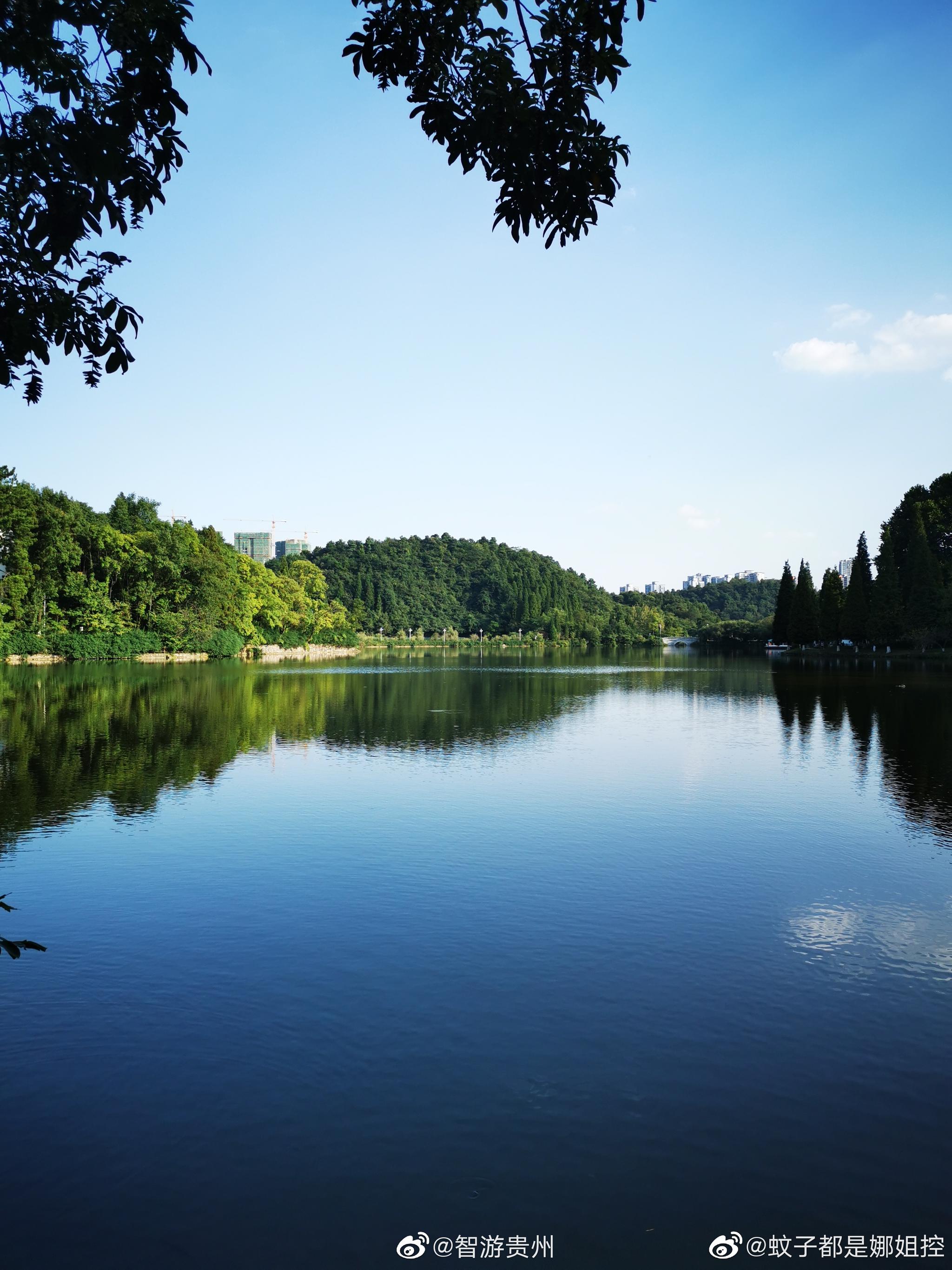 领略贵阳观山湖公园的湖光山色
