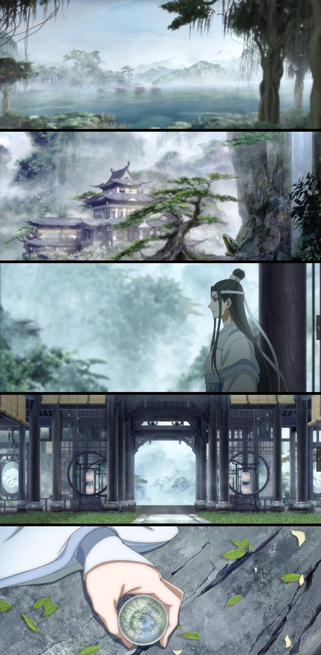 超美的魔道祖师动画壁纸,我想带一人回云深不知处.带回去,藏起来.