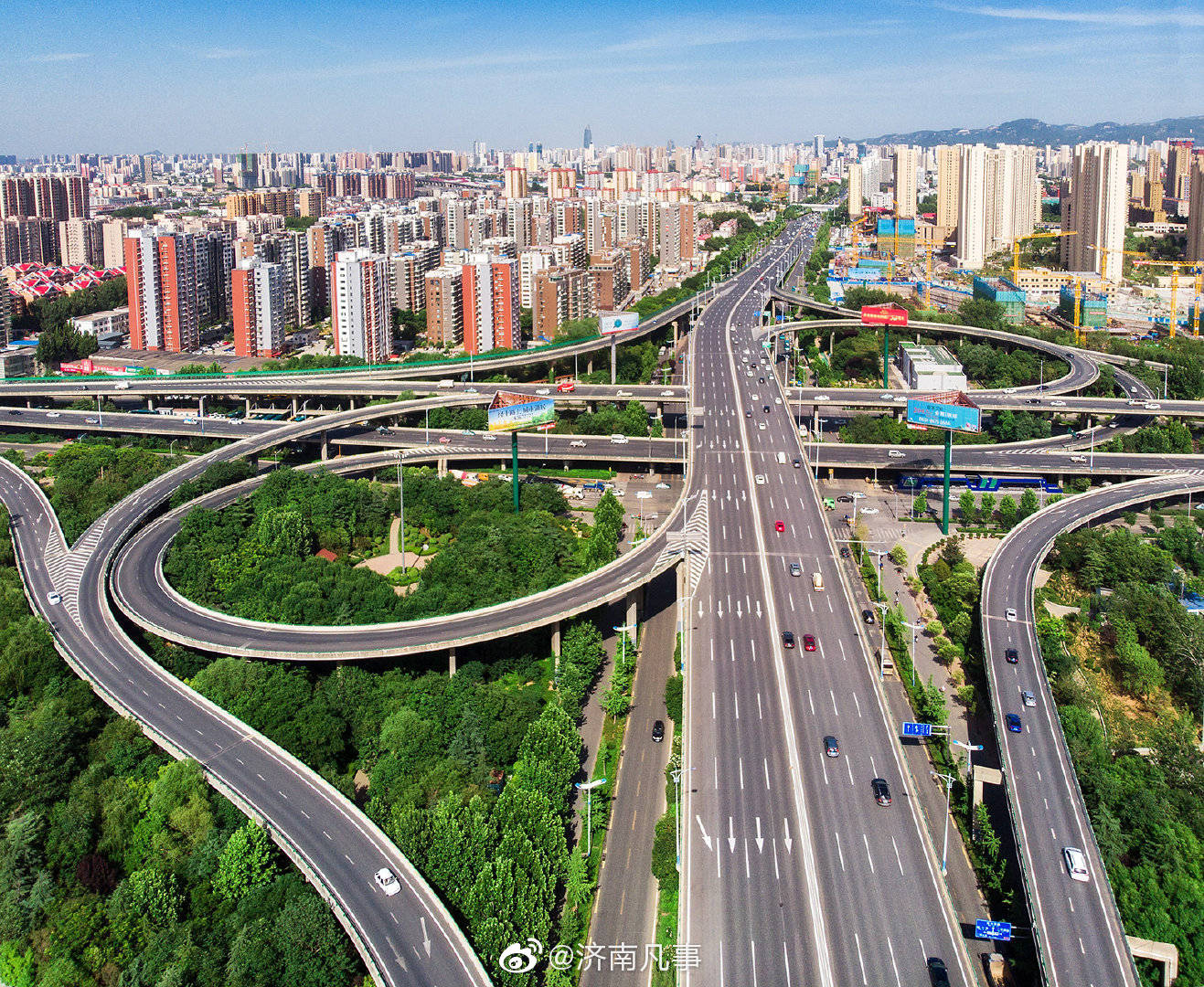 科普一下中国最长的城市道路济南经十路全程长达90公里