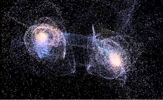 当我们的银河系与仙女座星系碰撞时,地球会发生什么事?