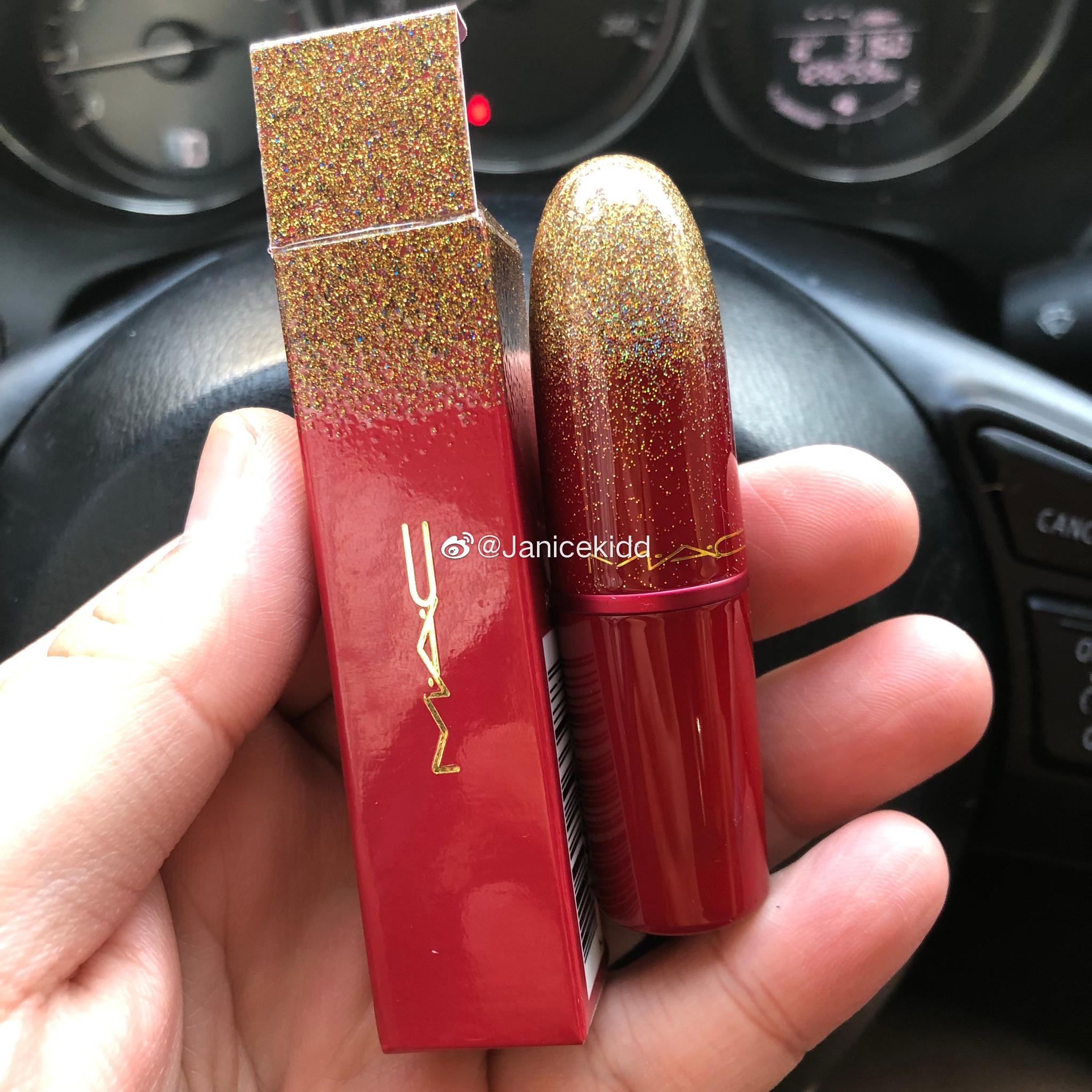 mac2019圣诞限量口红跟历年一样