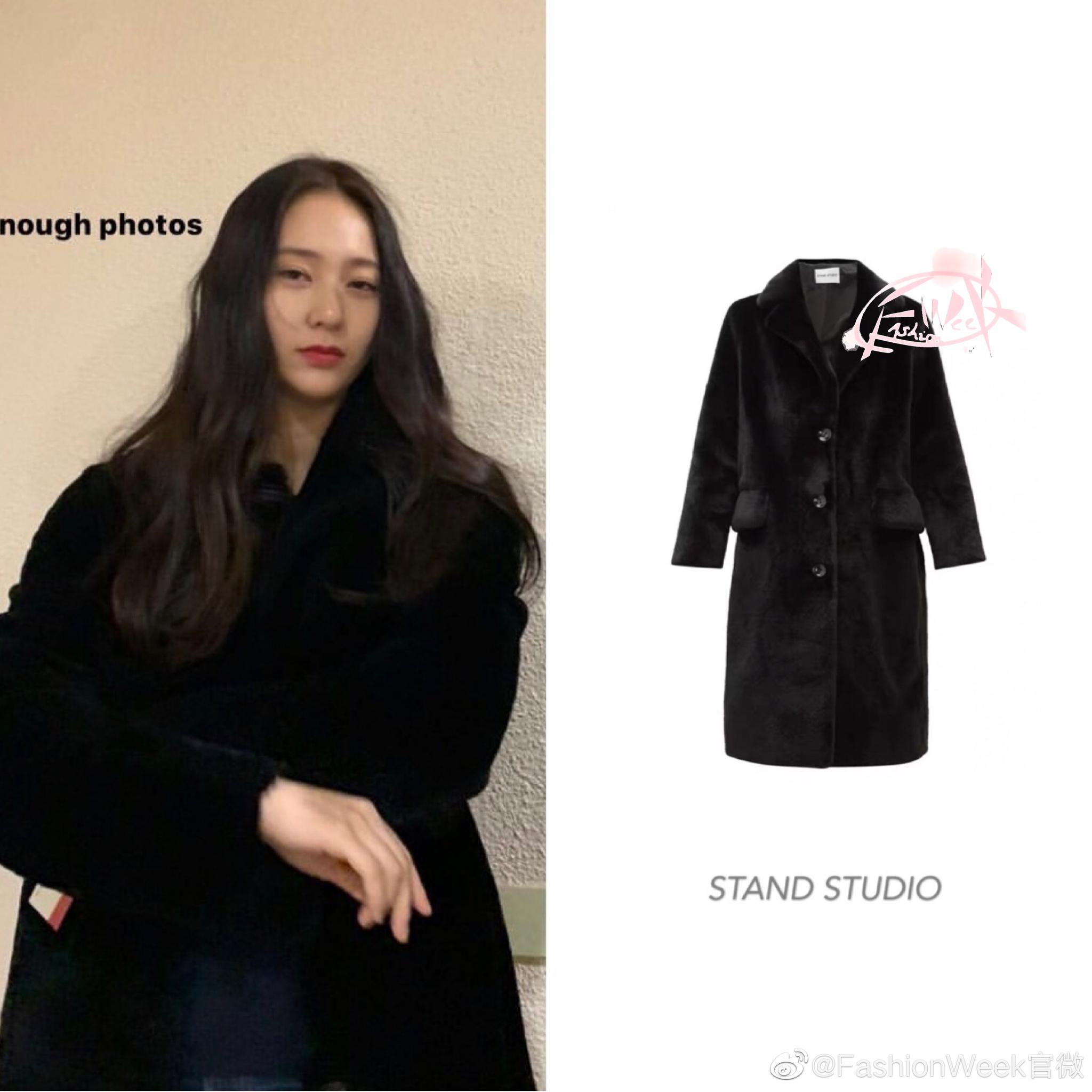 郑秀晶|近日私服更新,与好友金圣喆同框合照,慵懒卷发休闲惬意
