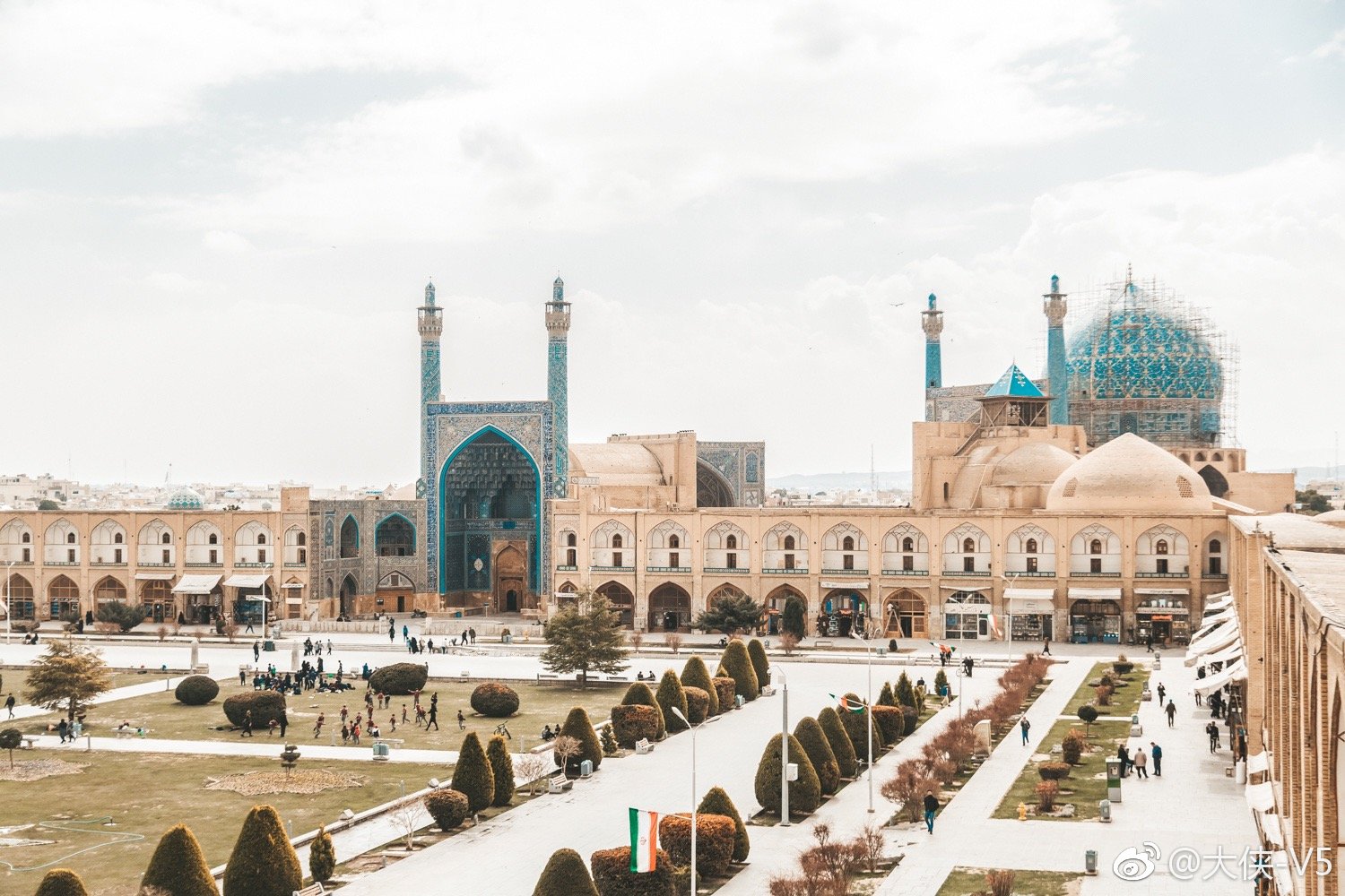 伊玛目广场是伊斯法罕的象征,也是伊朗最大人气最高的广场