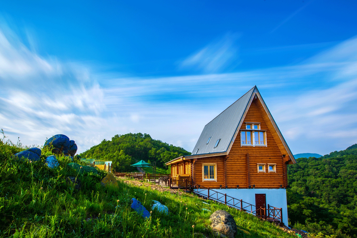 孤独或许不赖,@海坨山谷国际旅游度假区 陪你看过世间最美的风景