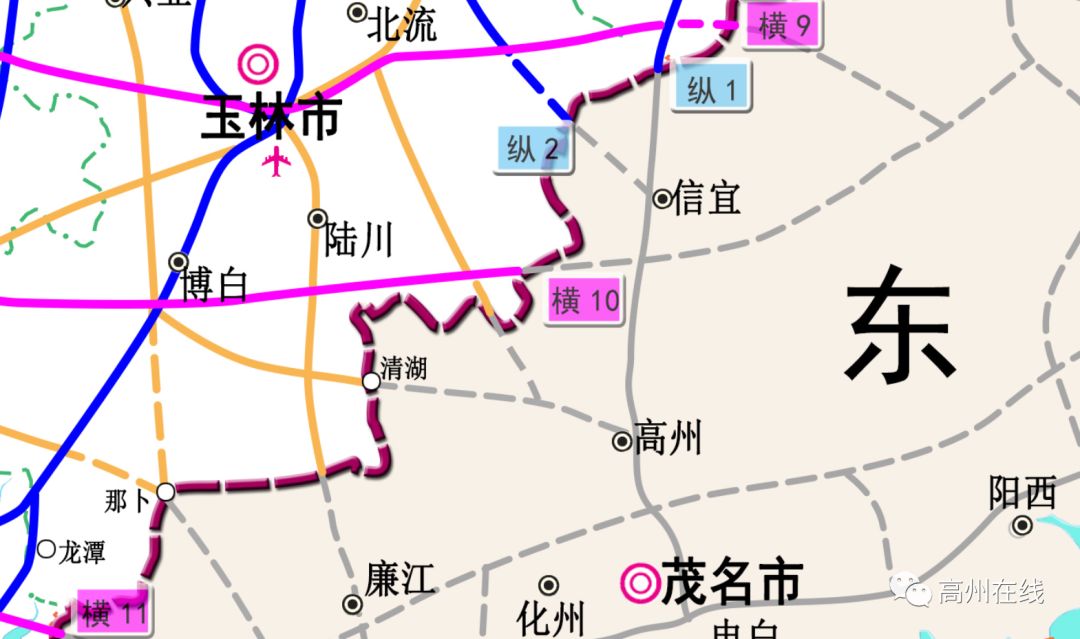 高州这2条高速如果能建成,这些镇将受益!