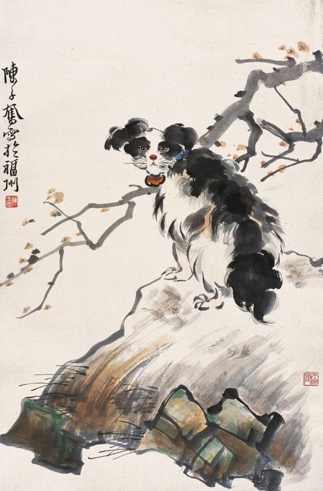 陈子奋(花鸟画)作品欣赏