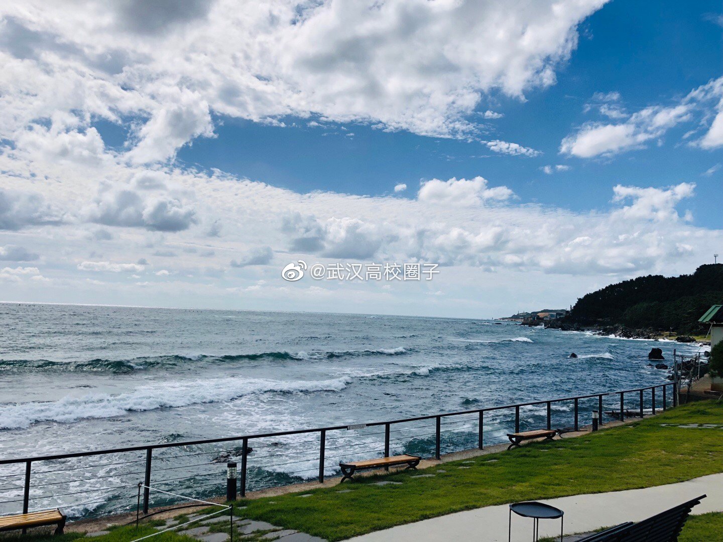 在韩国釜山的海边找一家咖啡厅 面朝大海 在韩国釜山的海边找一家咖啡厅 面朝大海