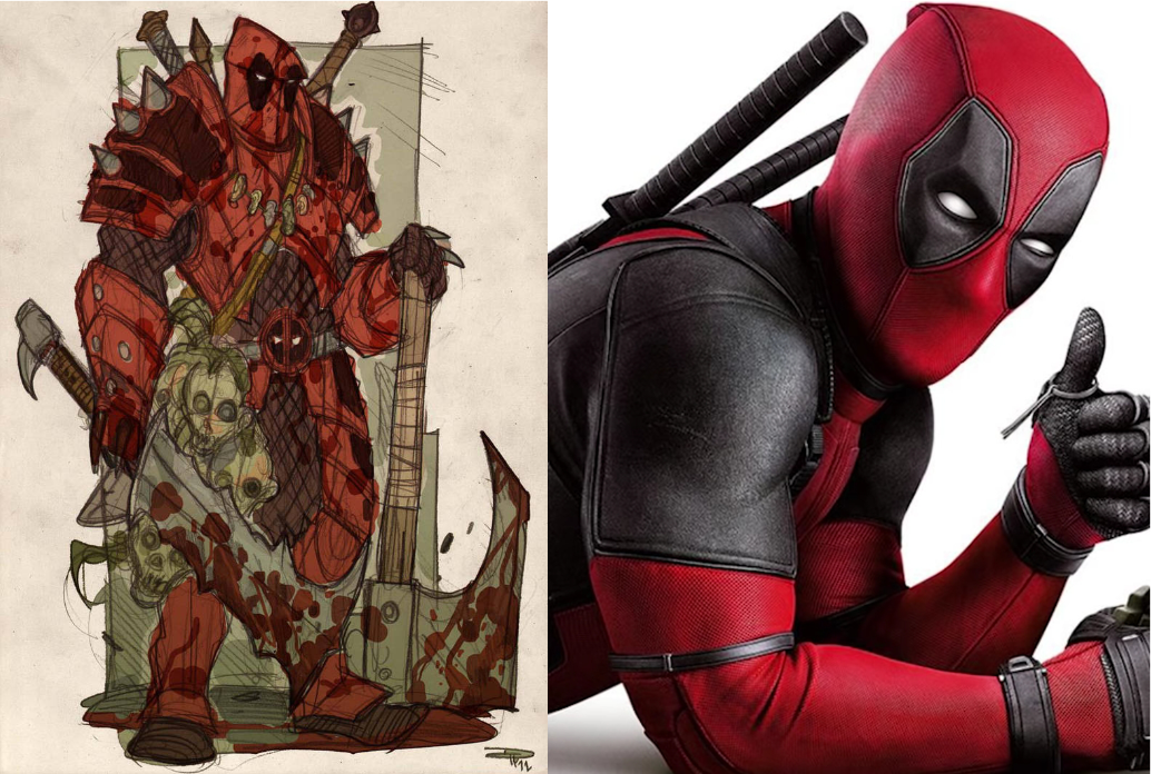 当超级英雄们化身末日武士,鹰眼戴上了头罩,快银秒变未来战士!