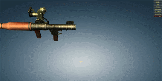 rpg虽然名字叫火箭筒,但其初始发射方式更类似无后坐力炮,赋予rpg速度