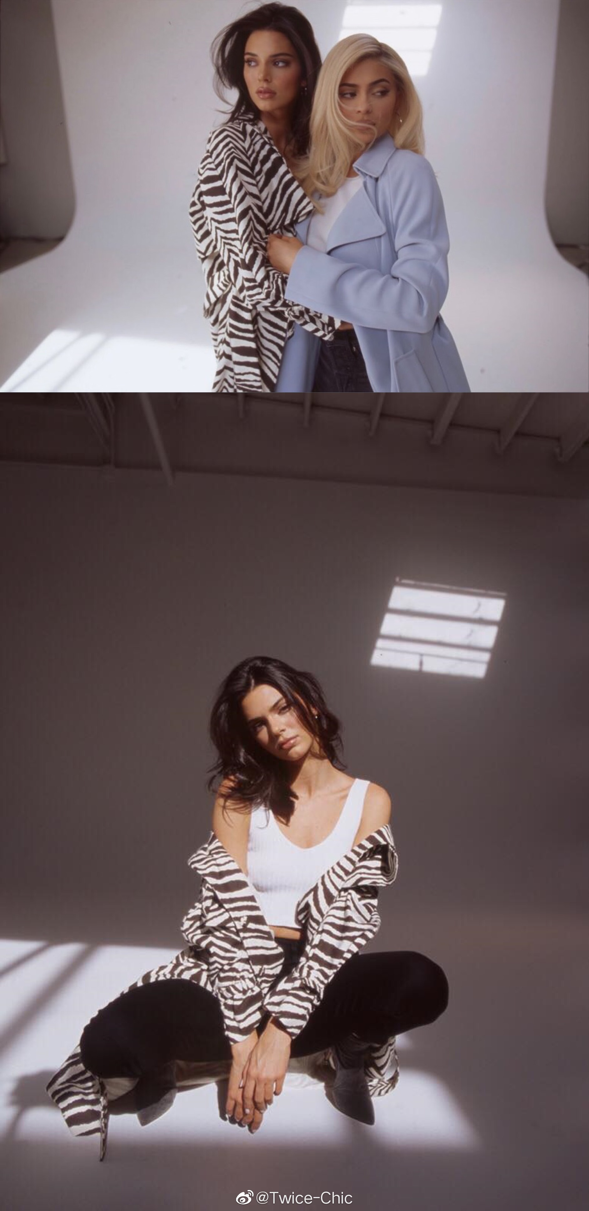 kendallkylie耀眼美丽的jenner姐妹花