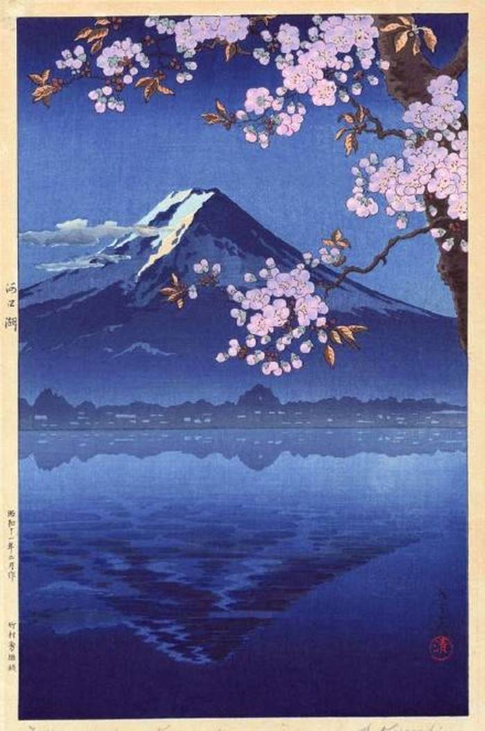 日本画家笔下的春天