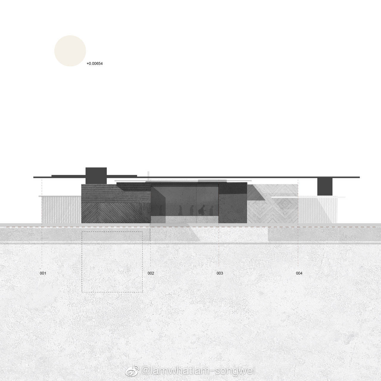 插画风建筑立面图|立面图|插画|建筑_新浪新闻