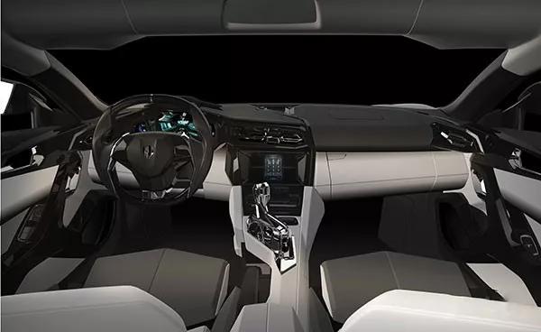 莱肯超跑的外观足够气派了,而网传有官图其内饰中也运用起了水晶挡把