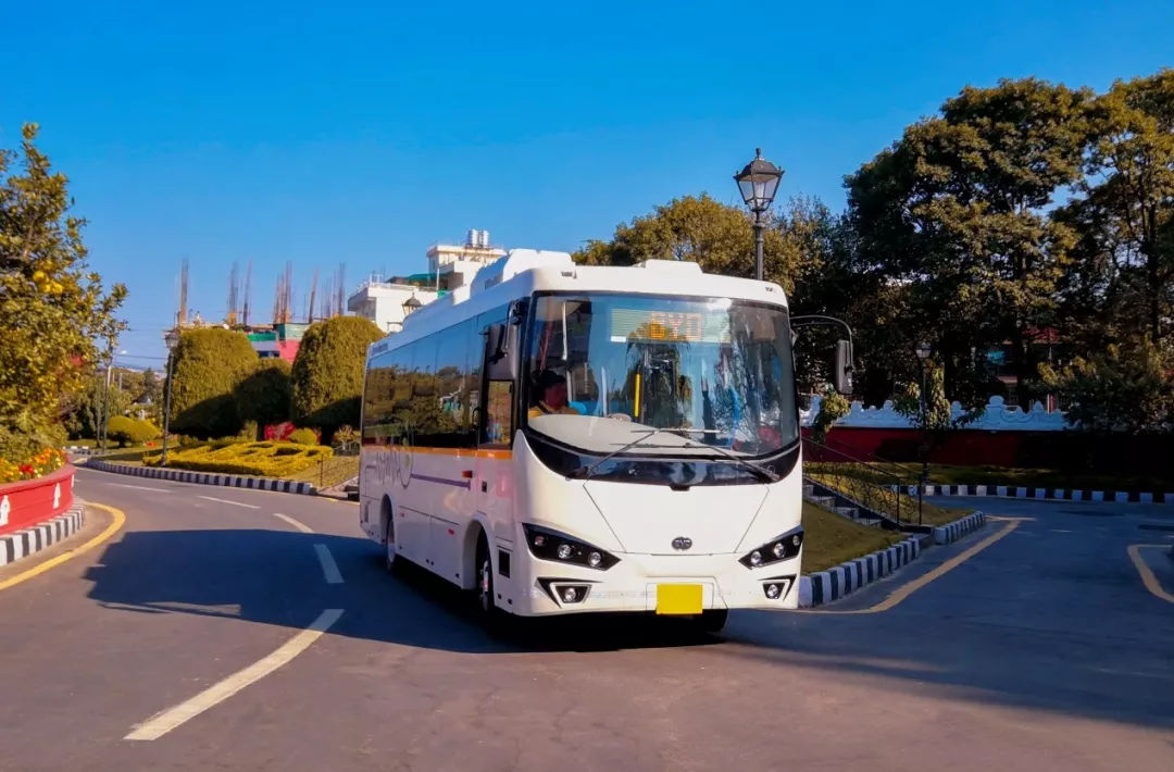 比亚迪c6入住尼泊尔,尼泊尔公交电动化革命拉开序幕