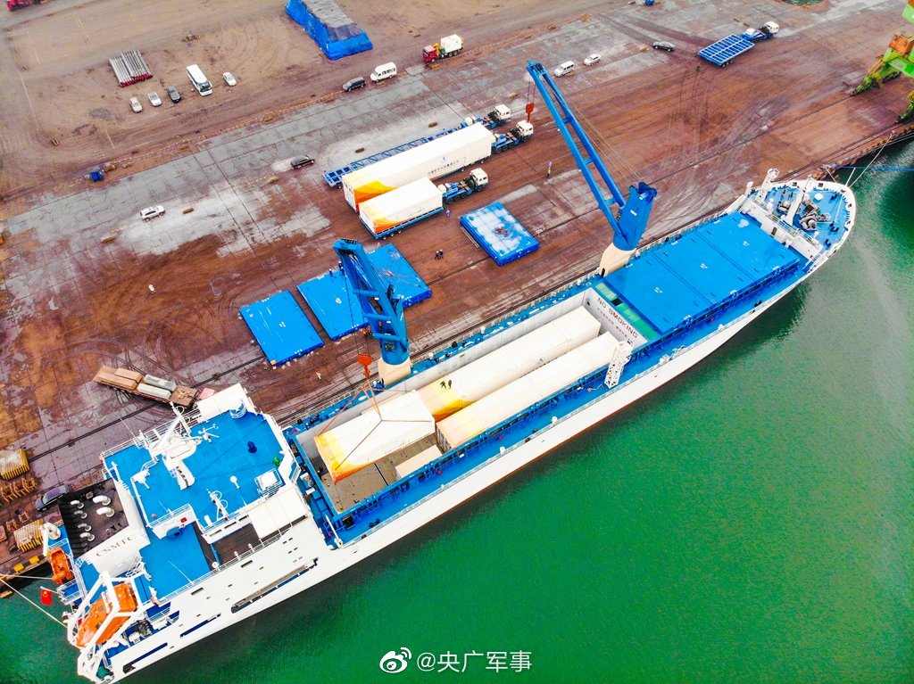 今日靠回母港!远望号火箭运输船队完成两次火箭海上运输任务