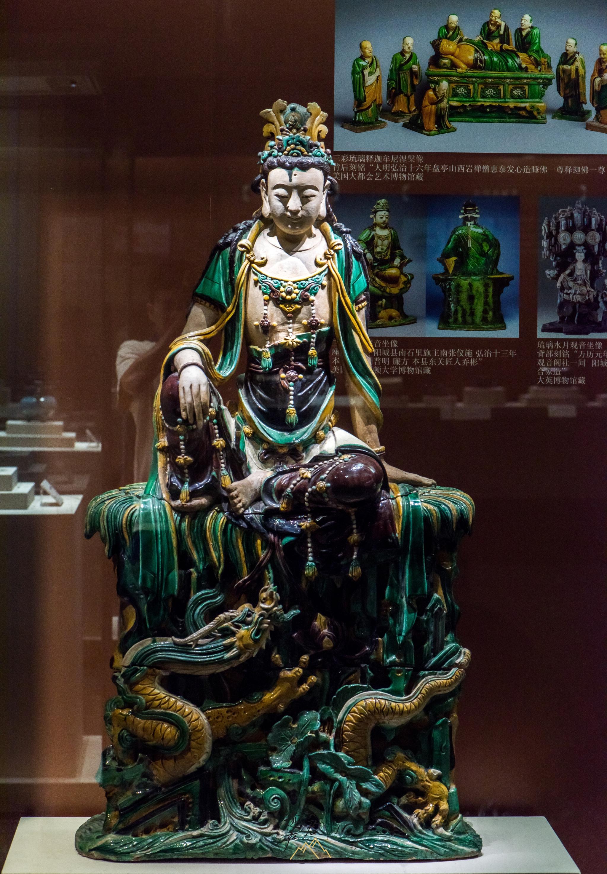 首都博物馆藏· 明代琉璃观音像_高清图集_新浪网