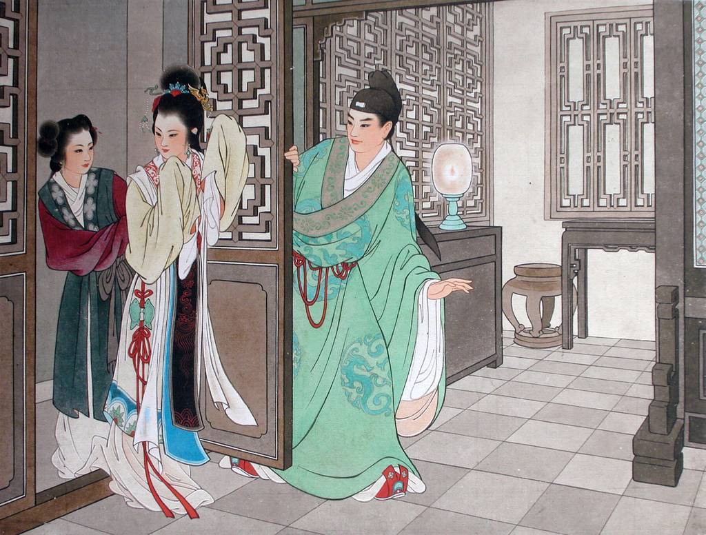 王叔晖西厢记图册欣赏