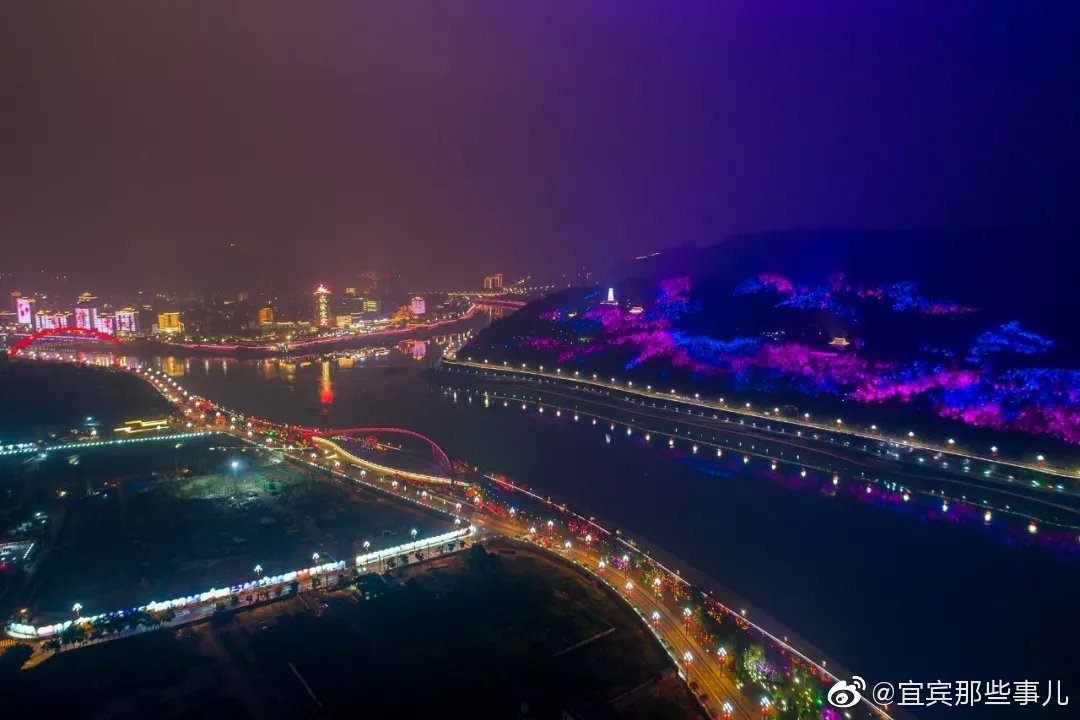超美超震撼宜宾网红景点催科山夜景改造升级后马上亮相