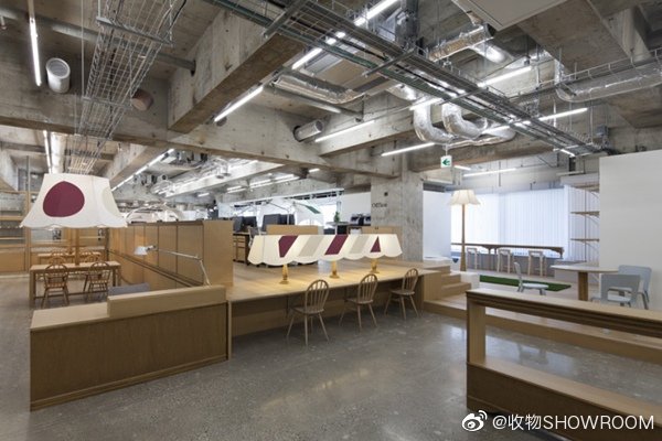 创意案例 东京化妆品公司办公室原来以为化妆品公司应该是那种精致