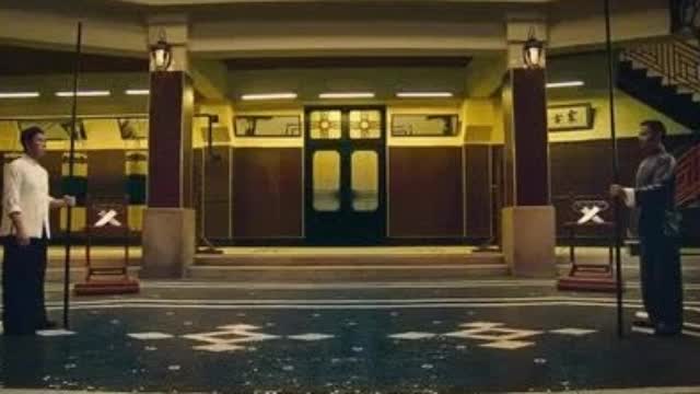 甄子丹电影精彩片段,甄子丹VS张晋,正宗咏春之