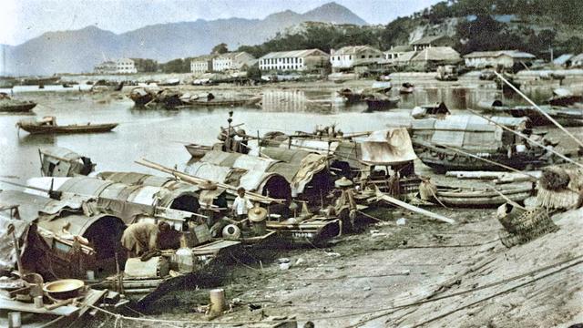 晚清时期影像,彼时的沿海地区街景|街景|光绪|租界_新浪新闻