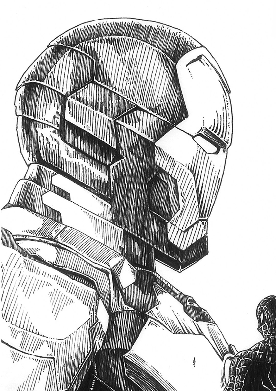 captainamericacivilwar美国队长内战手绘