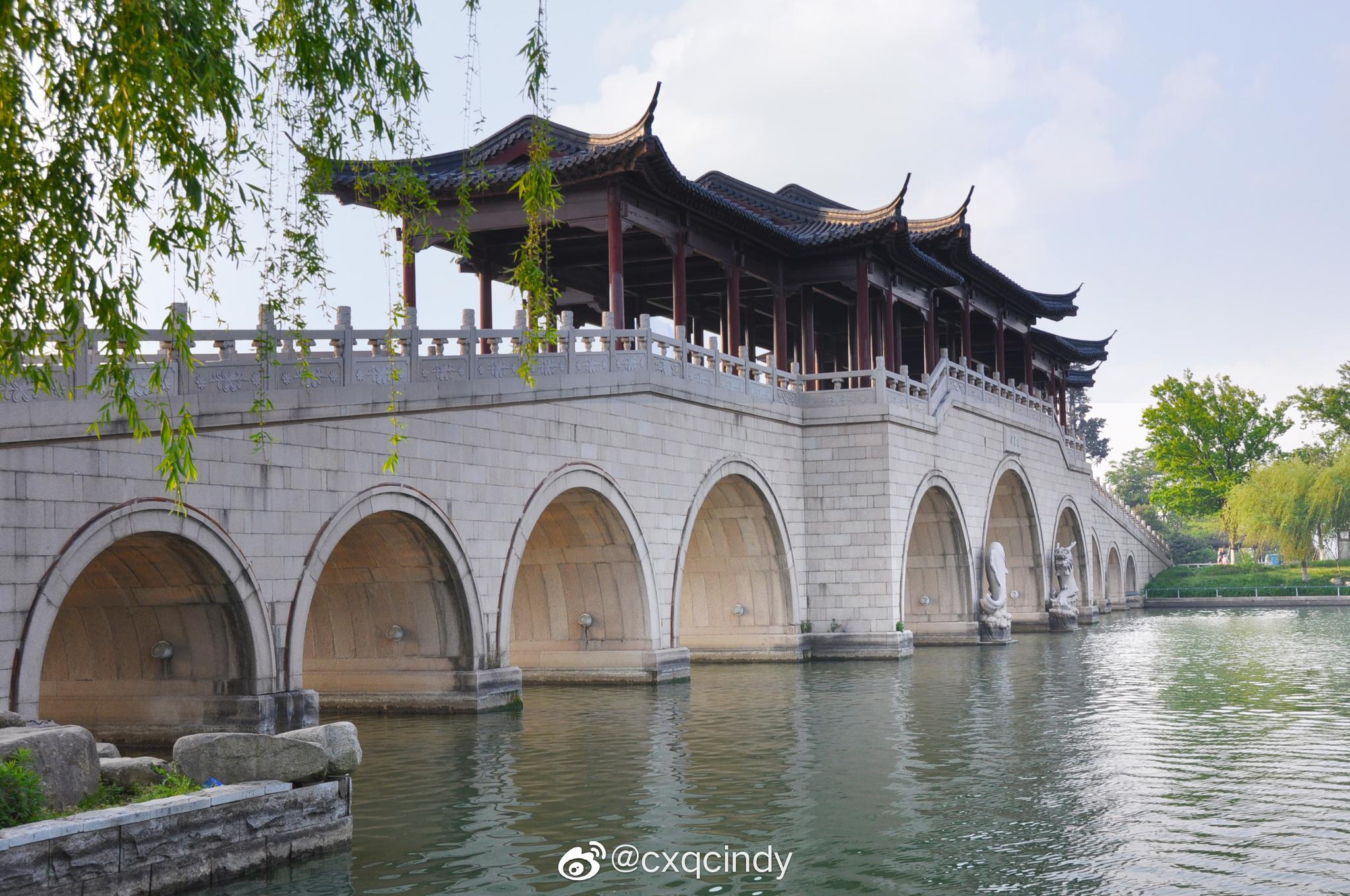苏州品亭读桥好去处,这座风雨廊桥你一定不能错过