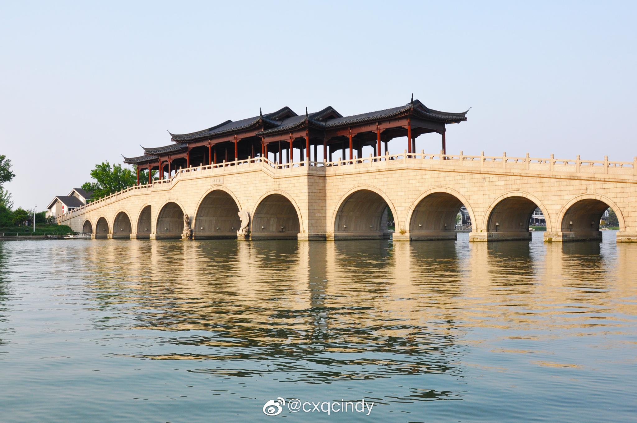 苏州品亭读桥好去处,这座风雨廊桥你一定不能错过