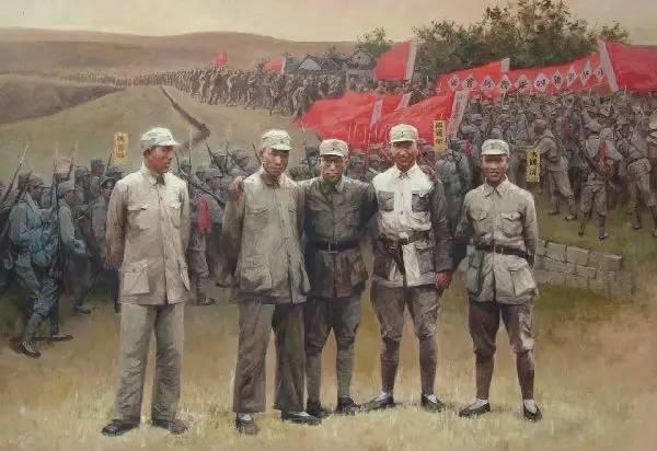 《平型关大捷》 孙浩《狼牙山五壮士》 詹建俊《老兵》 田友庄《井冈