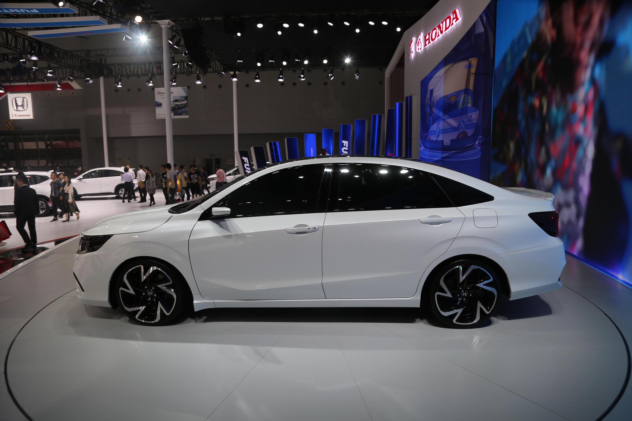 东风本田享域envix概念车实拍,2018广州国际车展首发!