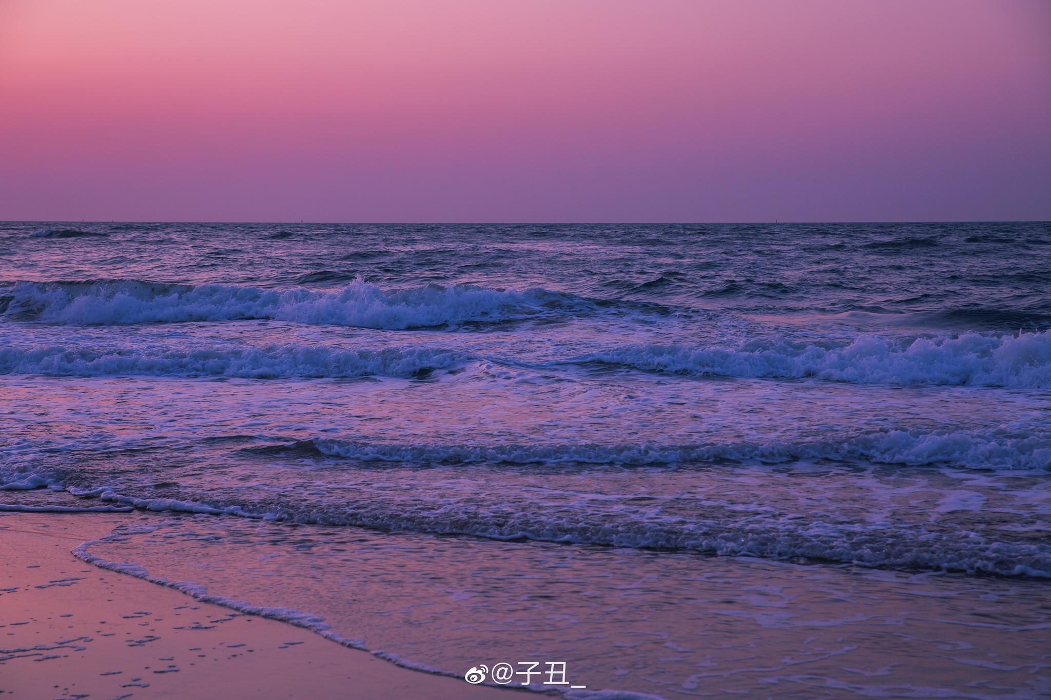夕阳海风🌿@Lovely小雀斑-|雀斑|海风|夕阳_新浪新闻