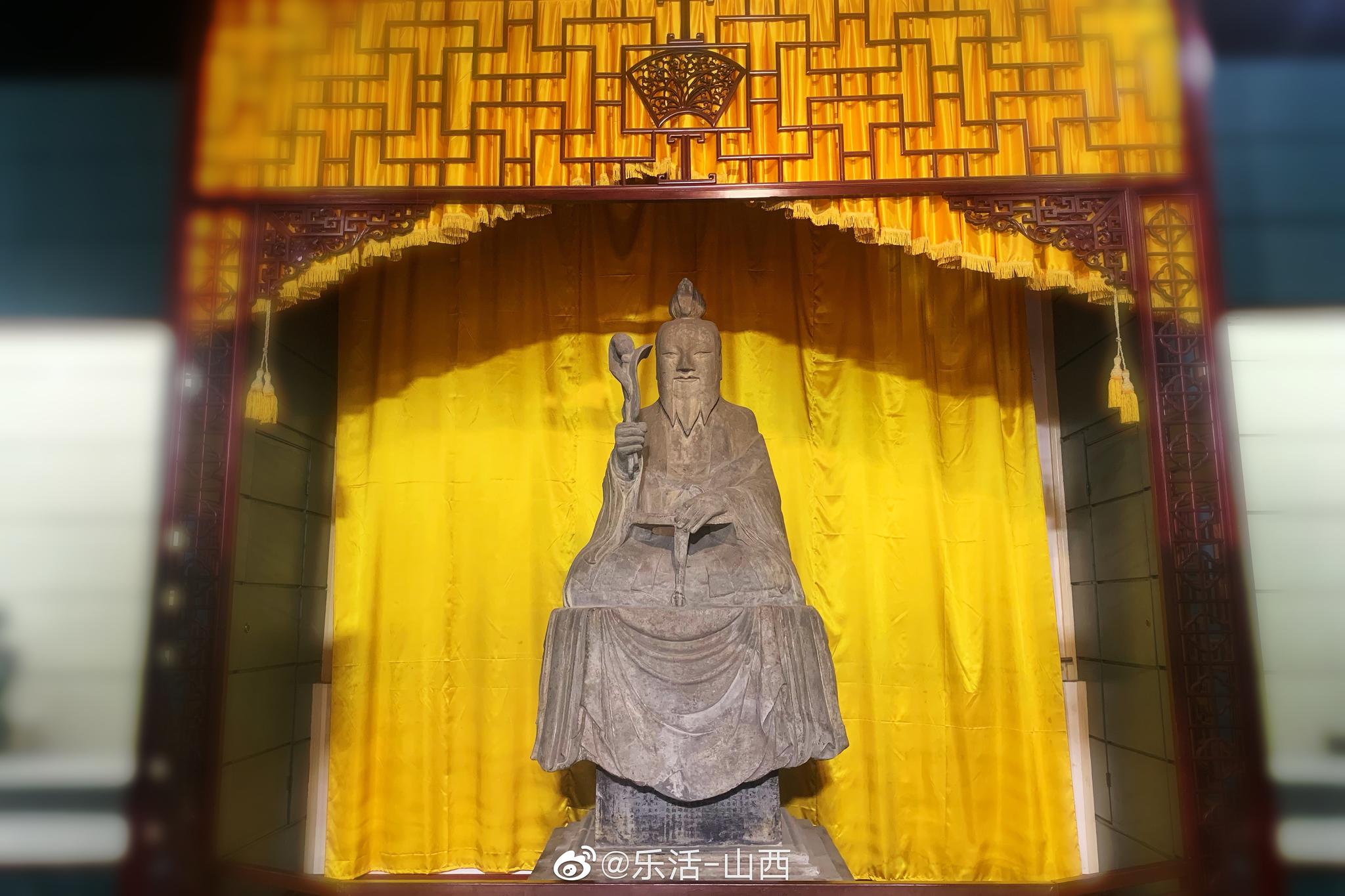 全国195件禁止出境文物太原小巷中的这座道观内就有2件