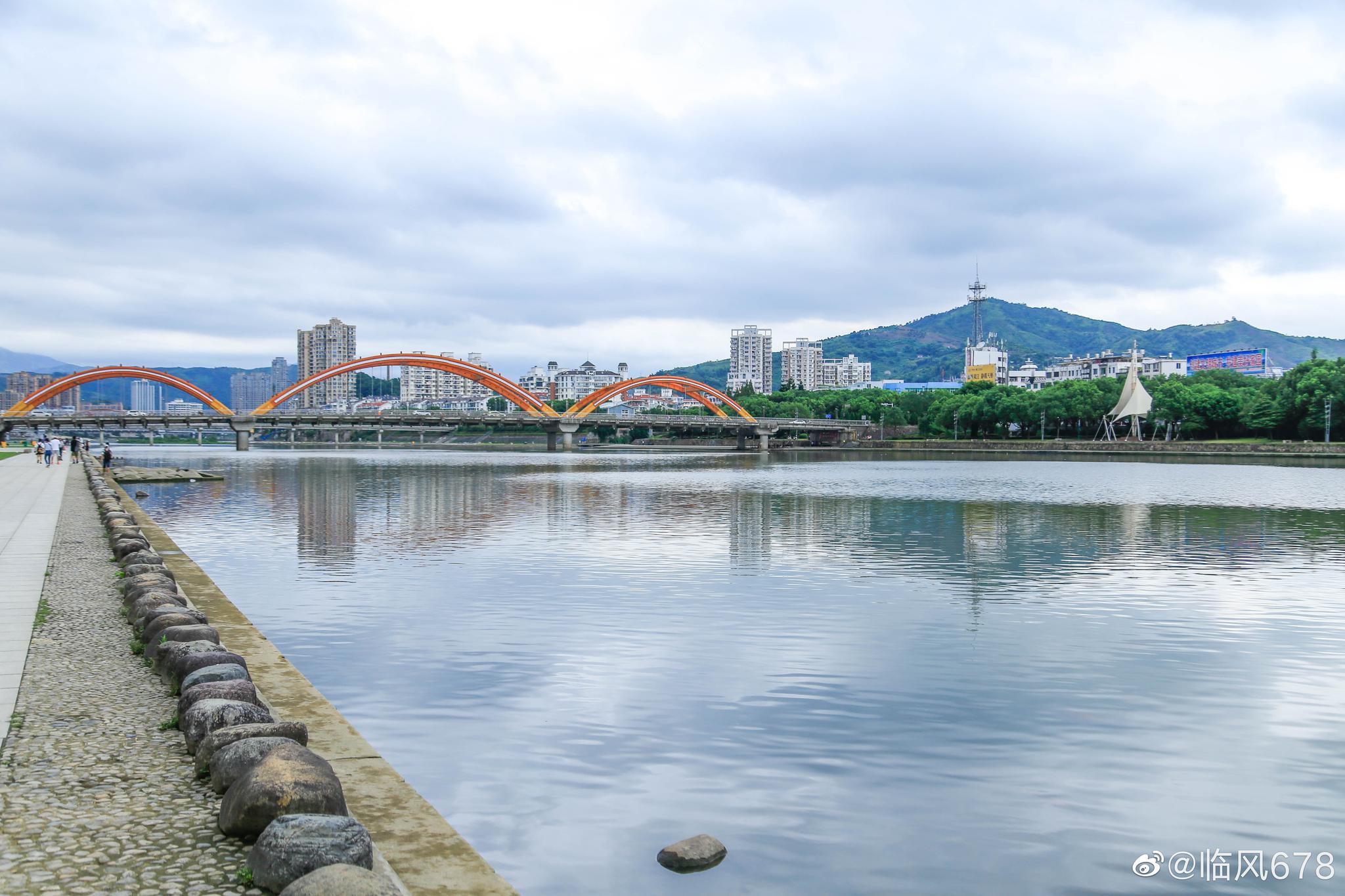 幸福福鼎的母亲河桐山溪有条江从福鼎市中心地带自北向南穿城而过