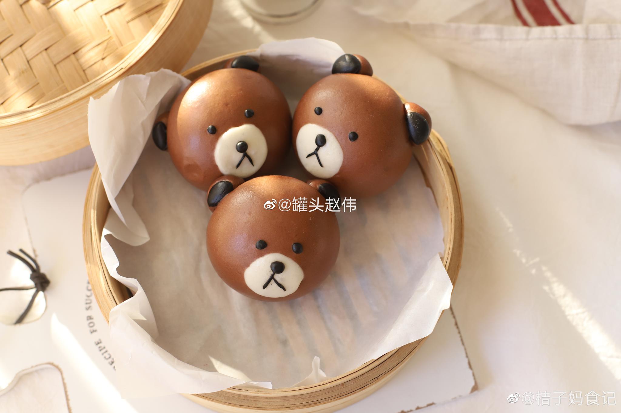 一只调皮的布朗熊馒头_高清图集_新浪网