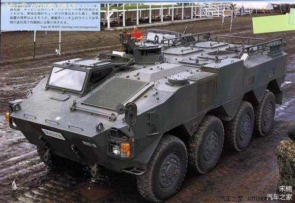 宋楠：红色警报之全面剖析日本陆军96式8轮装甲车