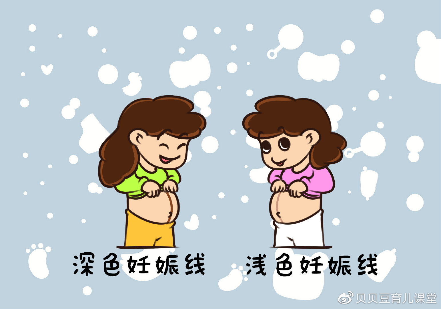 妊娠线能看男女民间妙招真假难辨揭秘肚皮上的秘密