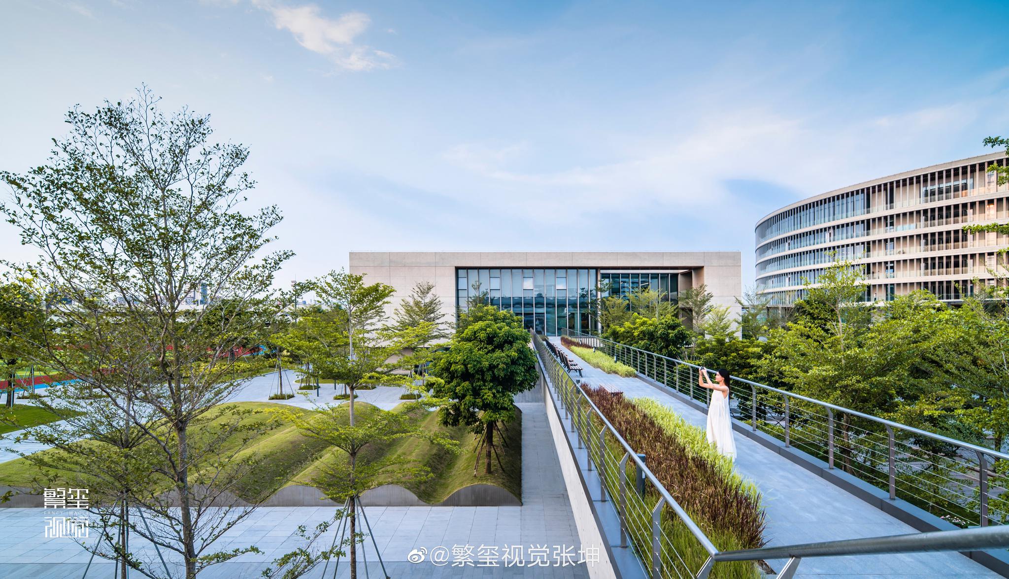 科技自然与文化价值建筑景观东莞长安vivo新总部建筑景观设