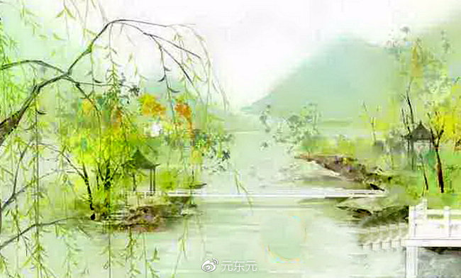 读白朴《天净沙·春》:两个字写一景,28个字5