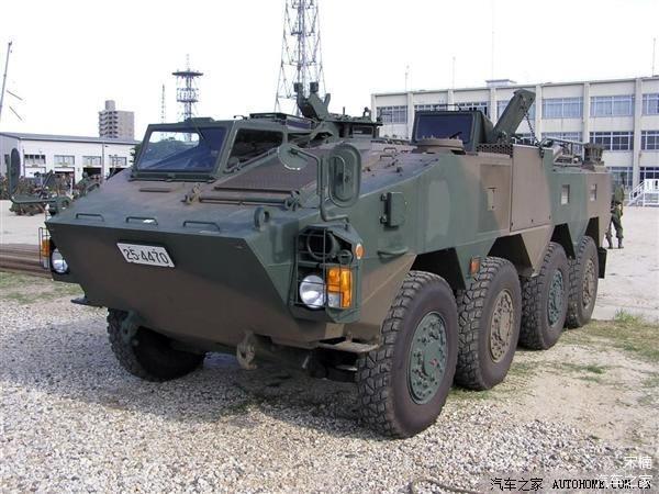 宋楠：红色警报之全面剖析日本陆军96式8轮装甲车