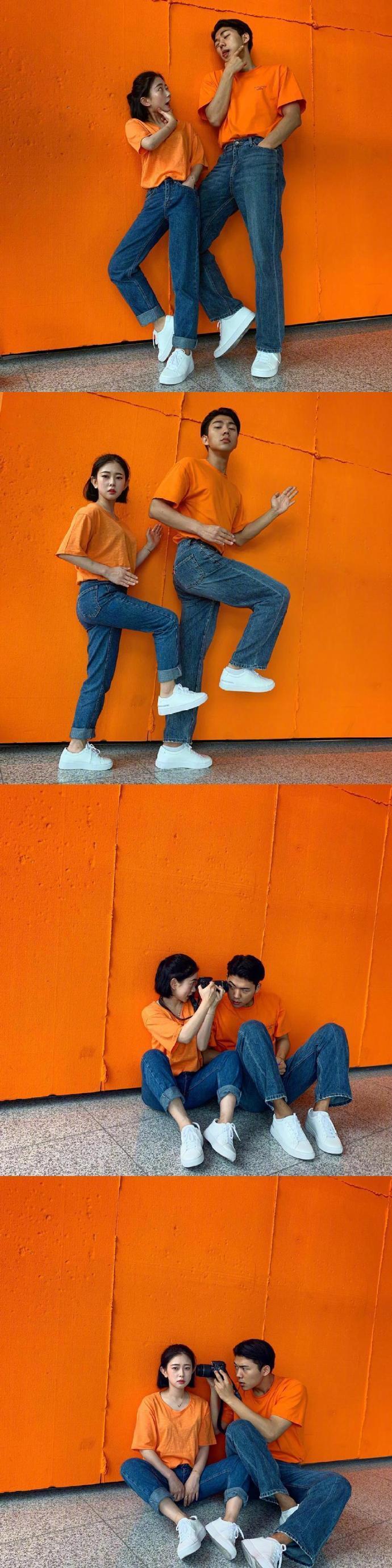 甜蜜又搞怪的情侣合照pose参考_高清图集_新浪网