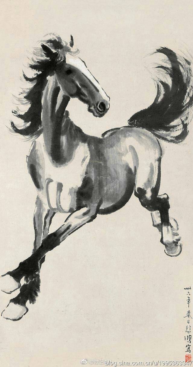 画坛一绝:齐白石的虾,徐悲鸿的马,李可染的牛,黄胄的驴